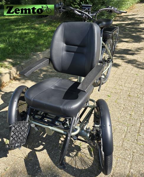 Elektro Dreirad Zemto-Revom T5, Combi-Dreirad, mit Lastenrad Umbau Möglichkeit